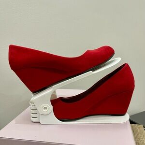 Set of 14 Adjustable Shoe Slot Organizers